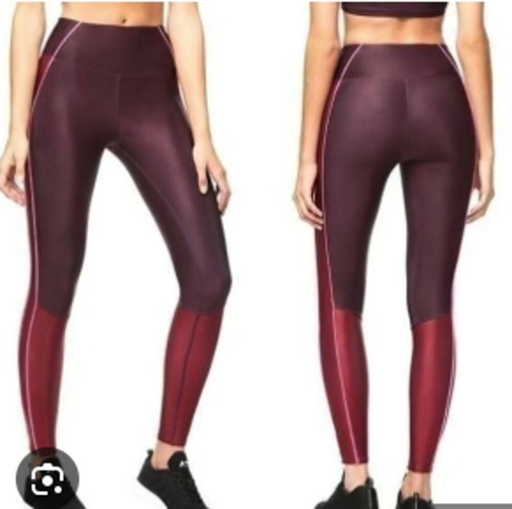 Good American Electric Feel Color Black Leggings 3 Large